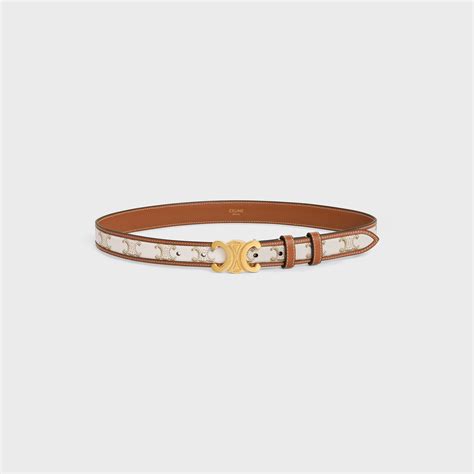 celine canvas belt|Celine.